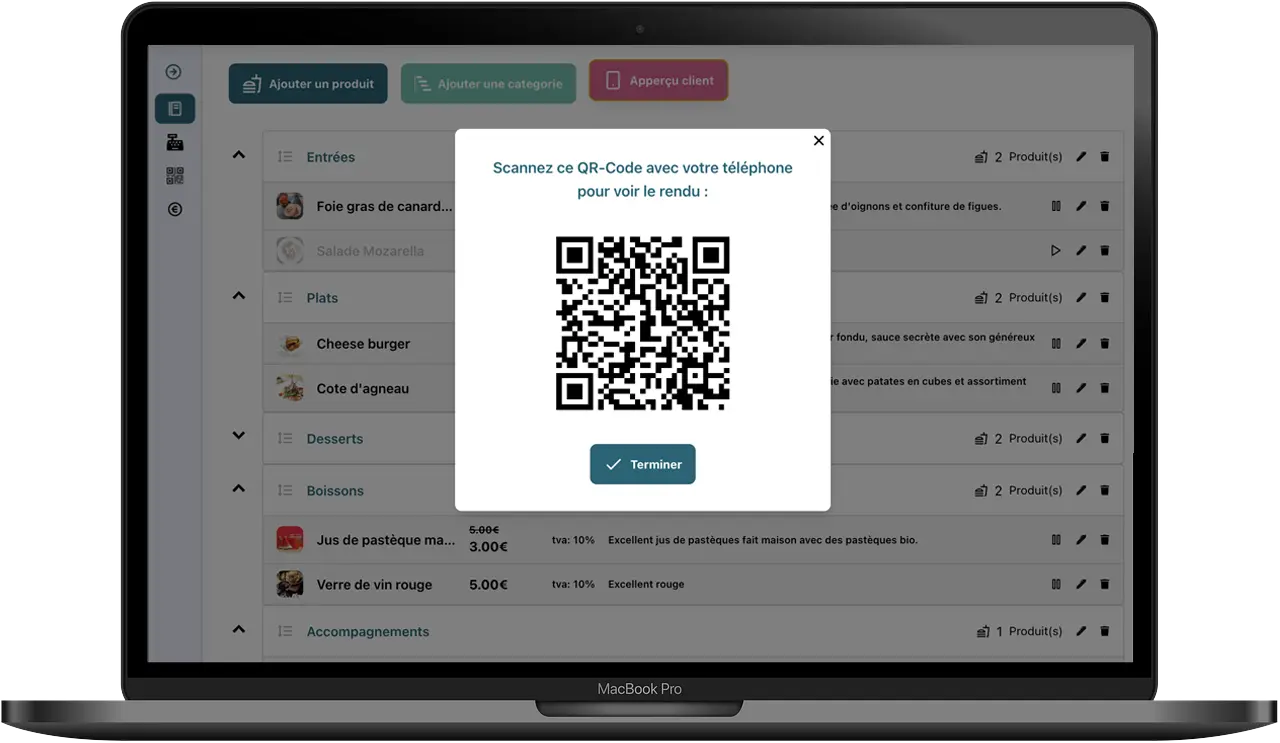 qr-code-order-and-pay-interface